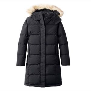 LL Bean Ultrawarm 3/4 Length Coat with Hood